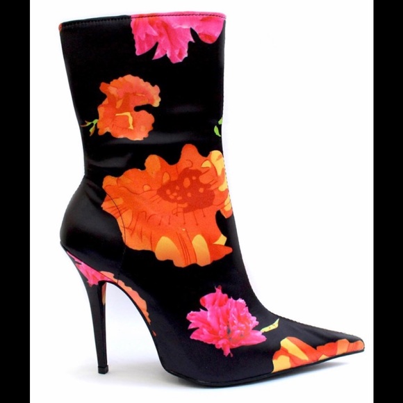 Jeffrey Campbell Floral Boot - Picture 1 of 6